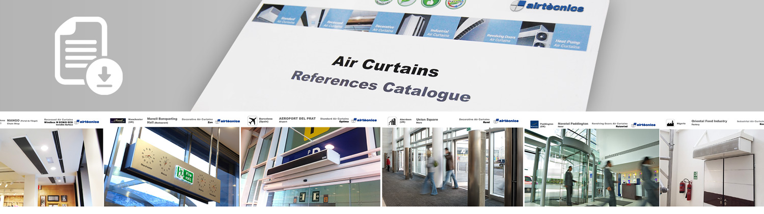 cortinas aire catalogo referencias