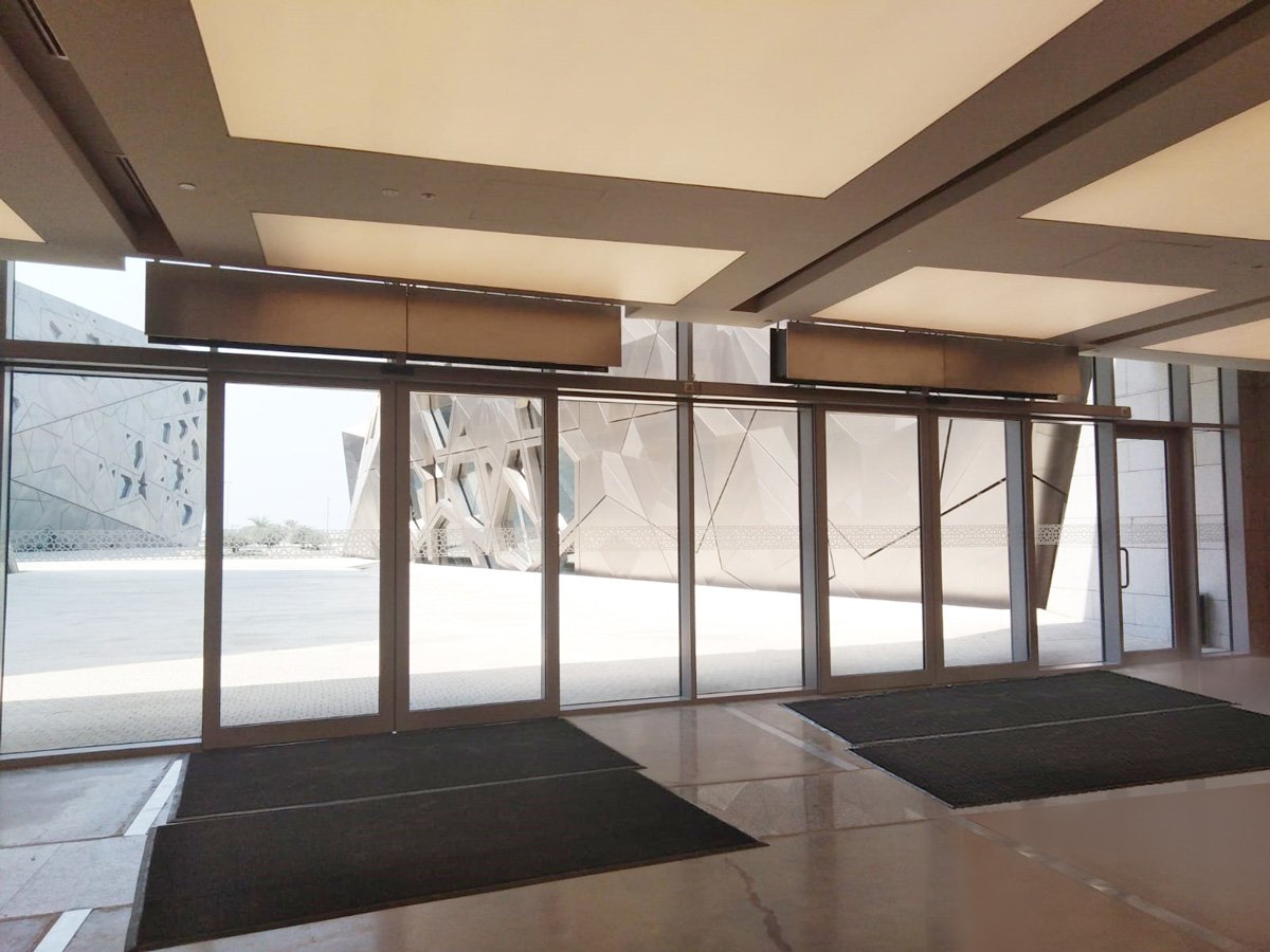 Design ZEN air curtains Sheikh Jaber Al-Ahmad Cultural Center in Kuwait
