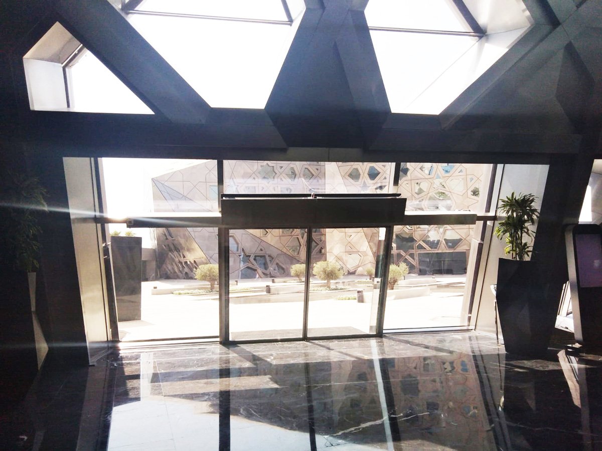 Decorative ZEN air curtains Sheikh Jaber Al-Ahmad Cultural Center in Kuwait