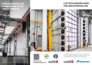 Industrieller Luftschleier