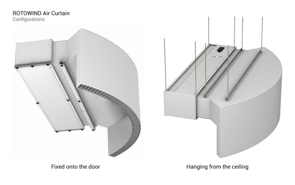 Air curtain Rotowind SB-BB