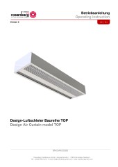 Installation Manual - Air Curtain - Top