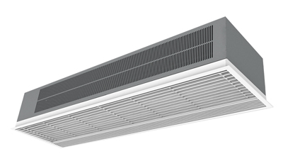 Rideau d'air encastré Optima