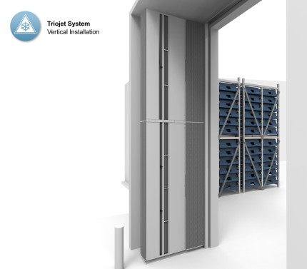 Vzduchová clona Triojet System
