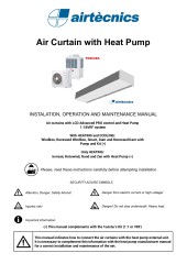 Air Curtain with Heat Pump Toshiba - RJ11