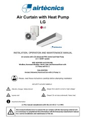 Air Curtain with Heat Pump LG -RJ11