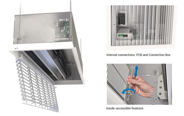 Cortina d'aire Aris Encastable