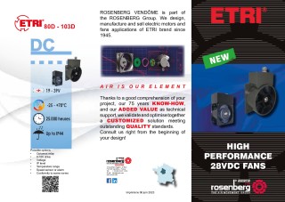 Catalogue ETRI hp 28vdc