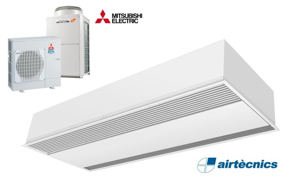 Vgradna zračna zavesa Windbox DX-ME