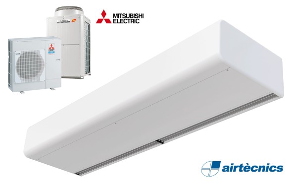 Zračna zavesa s toplotno črpalko Smart DX za MITSUBISHI ELECTRIC