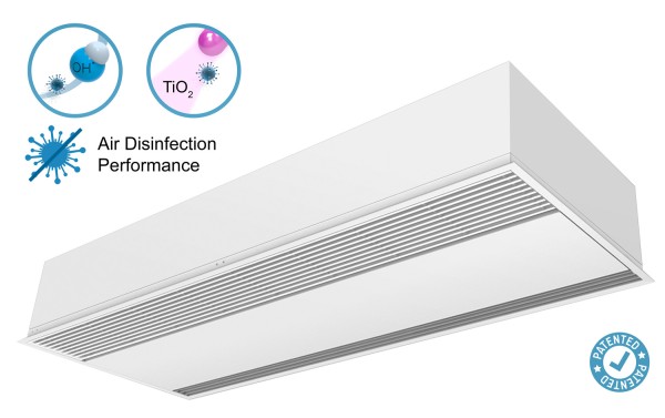 Cortina d'aire Windbox Encastable amb tecnologia OH i Kleenfan