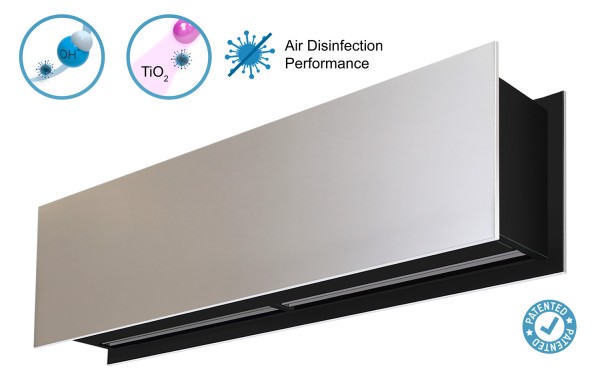 Cortina de aire Zen con Tecnología OH y Kleenfan
