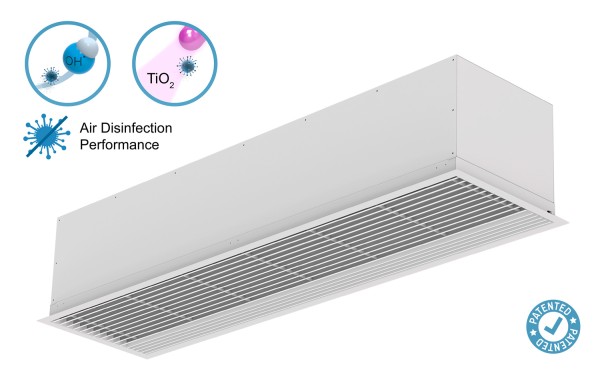 Встраиваемая воздушная завеса Compact с технологией Wellisair и Kleenfan