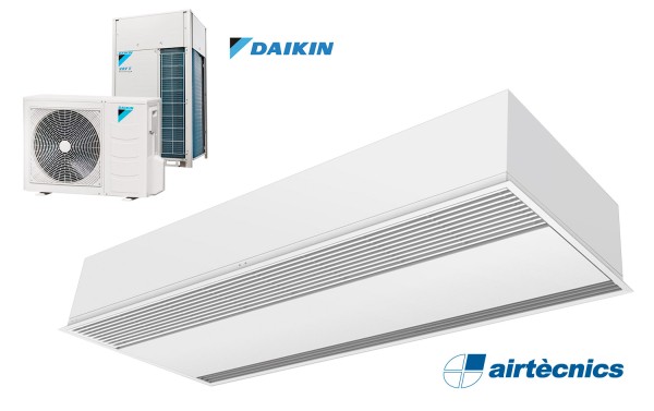 Barriera d'aria Recessed Windbox in pompa di calore per DAIKIN