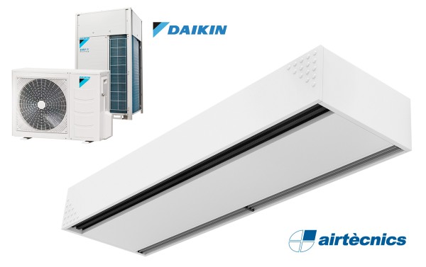 Воздушная завеса Dam DX с Тепловым Насосом DAIKIN