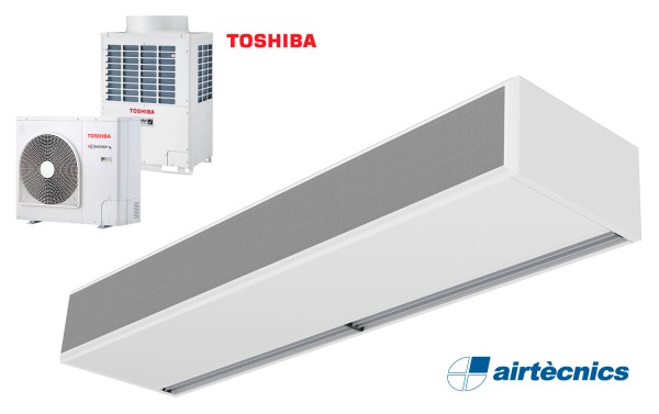 Windbox Õhkkardin TOSHIBA Soojuspumbale