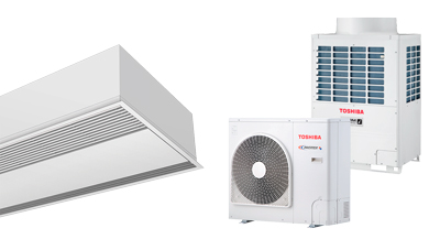 Vgradna zračna zavesa Windbox DX-TO