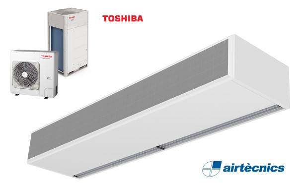 Windbox Õhkkardin TOSHIBA Soojuspumbale