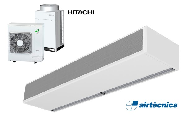 Kurtyna powietrzna Windbox do pomp ciepła HITACHI
