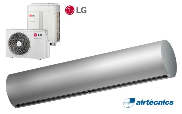 Heat Pump Air curtain Rund DX for LG