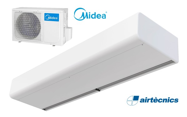 Wärmepumpentürluftschleier Smart DX für MIDEA