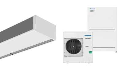 Windbox DX légfüggöny hőszívattyúhoz PANASONIC
