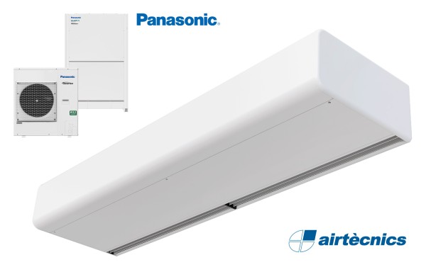 Smart DX luchtgordijn voor warmtepompen PANASONIC