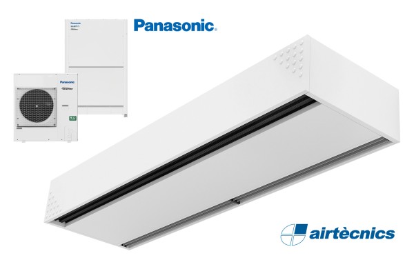 Rideau d'air Dam DX pour pompe à chaleur  PANASONIC