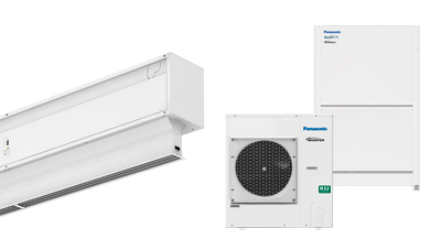 Invisair DX légfüggöny hőszívattyúhoz PANASONIC