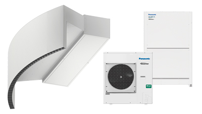 Rotowind DX légfüggöny hőszívattyúhoz PANASONIC
