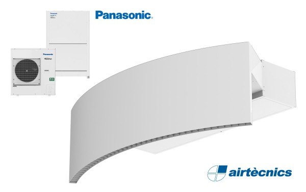 Rotowind DX lufttæppe til varmepumpe PANASONIC