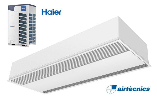 Barriera d'aria in pompa di calore ad incasso Windbox DX per Haier