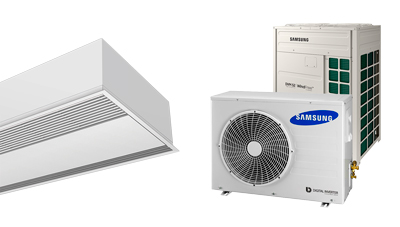 Heat pump air curtain Recessed Windbox DX for Samsung