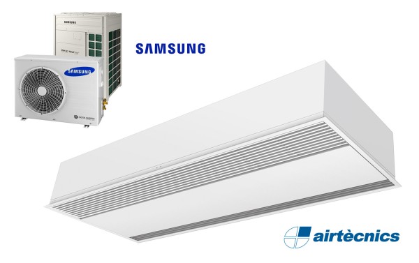 Heat pump air curtain Recessed Windbox DX for Samsung
