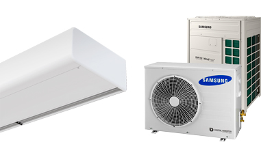 Heat pump air curtain Smart DX for Samsung