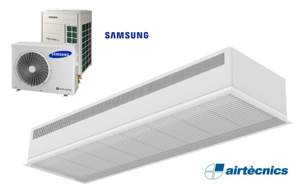 Heat pump air curtain Recessed Dam DX for Samsung