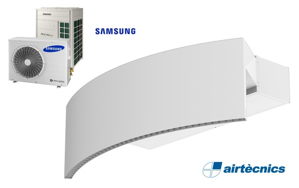 Heat pump air curtain Rotowind DX for Samsung