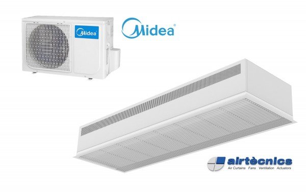 Cortina de aire Dam Empotrable DX para Bomba de Calor MIDEA