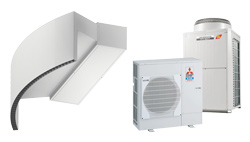 Cortina de aire Rotowind DX para Bomba de Calor MITSUBISHI ELECTRIC