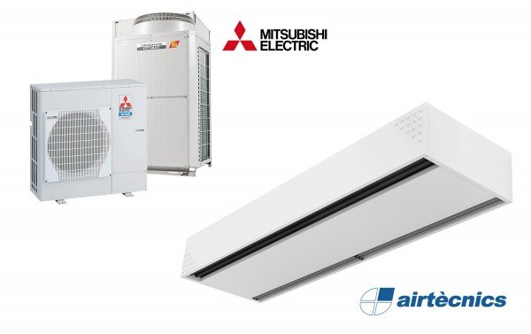Heat Pump Air curtain Dam DX for MITSUBISHI ELECTRIC
