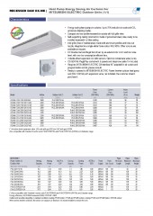 Recessed Dam DX Mitsubishi Electric 1_1 and VRF