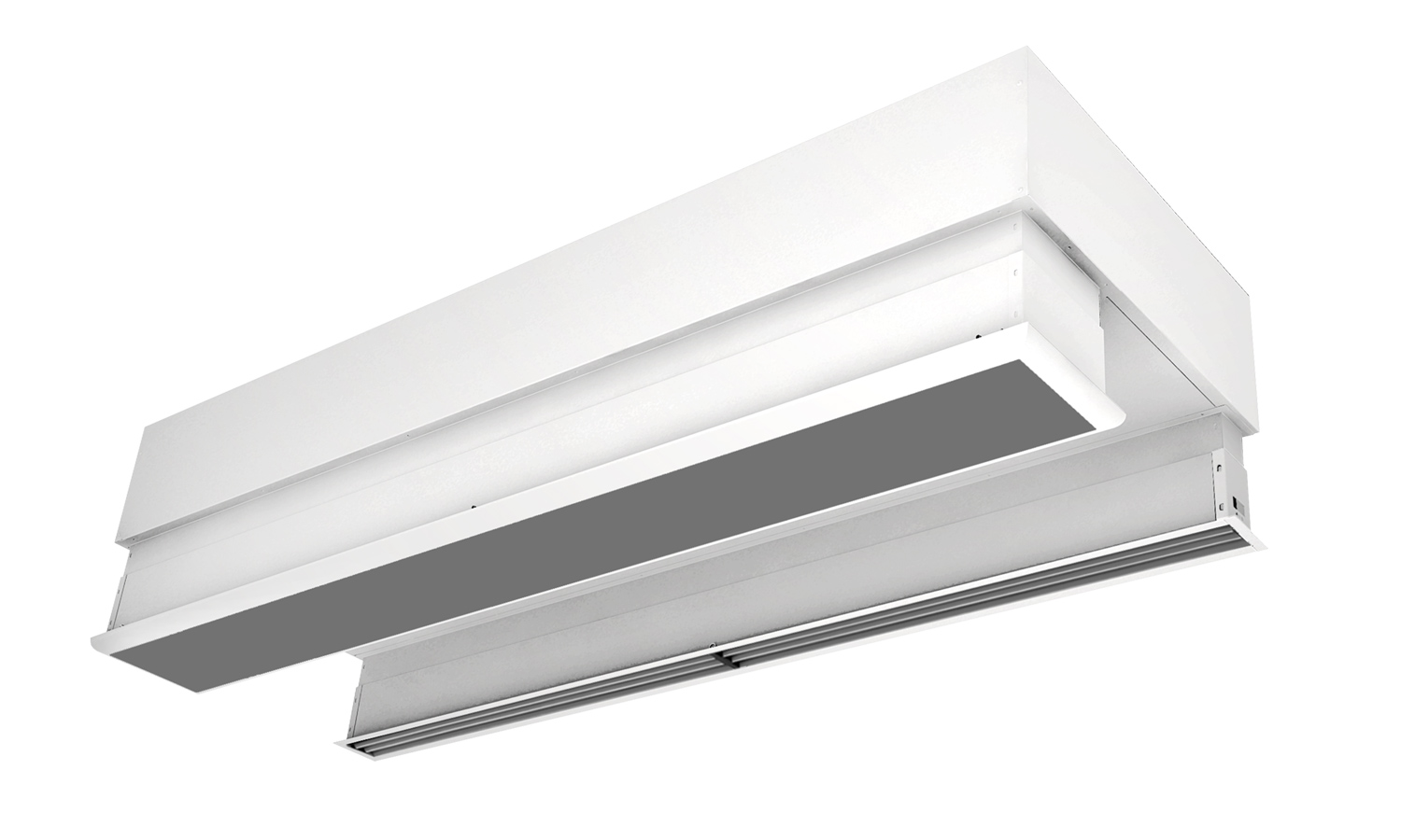 False ceiling invisible mounting