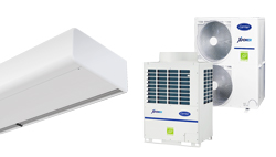Heat pump air curtain Smart VRF for CARRIER