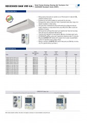 Recessed Dam DX Carrier VRF