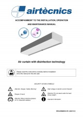 Installation Manual Disinfection air curtains