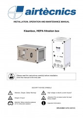 Installation Manual Kleenbox