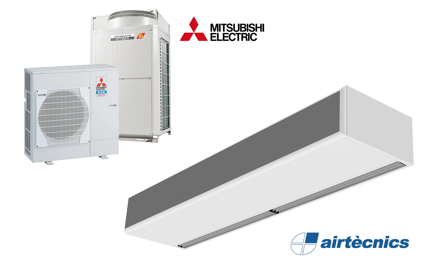 Heat pump Air Curtain Windbox DX BB for Mitsubishi Electric