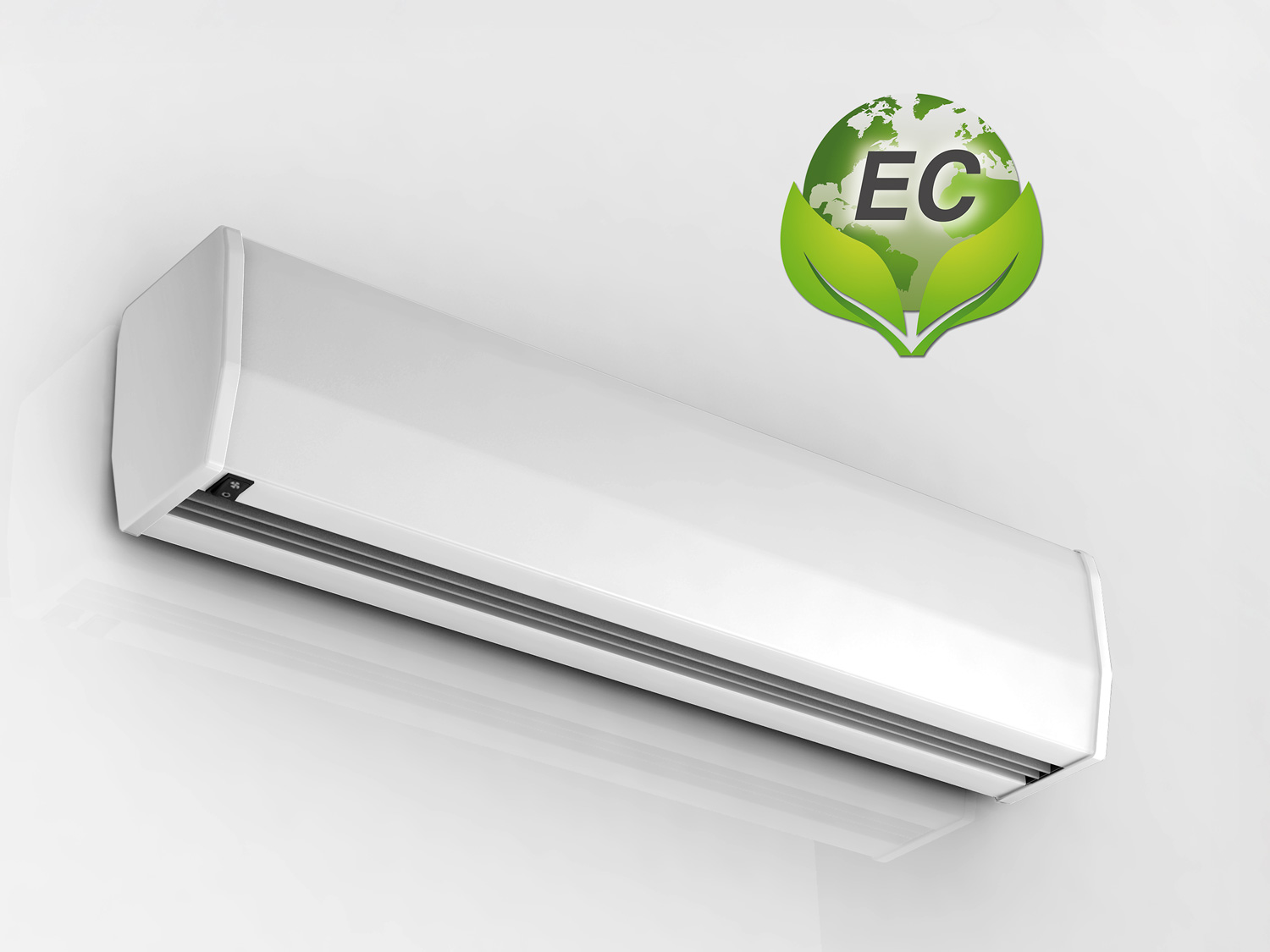 Minibel air curtain for small doors and service windows