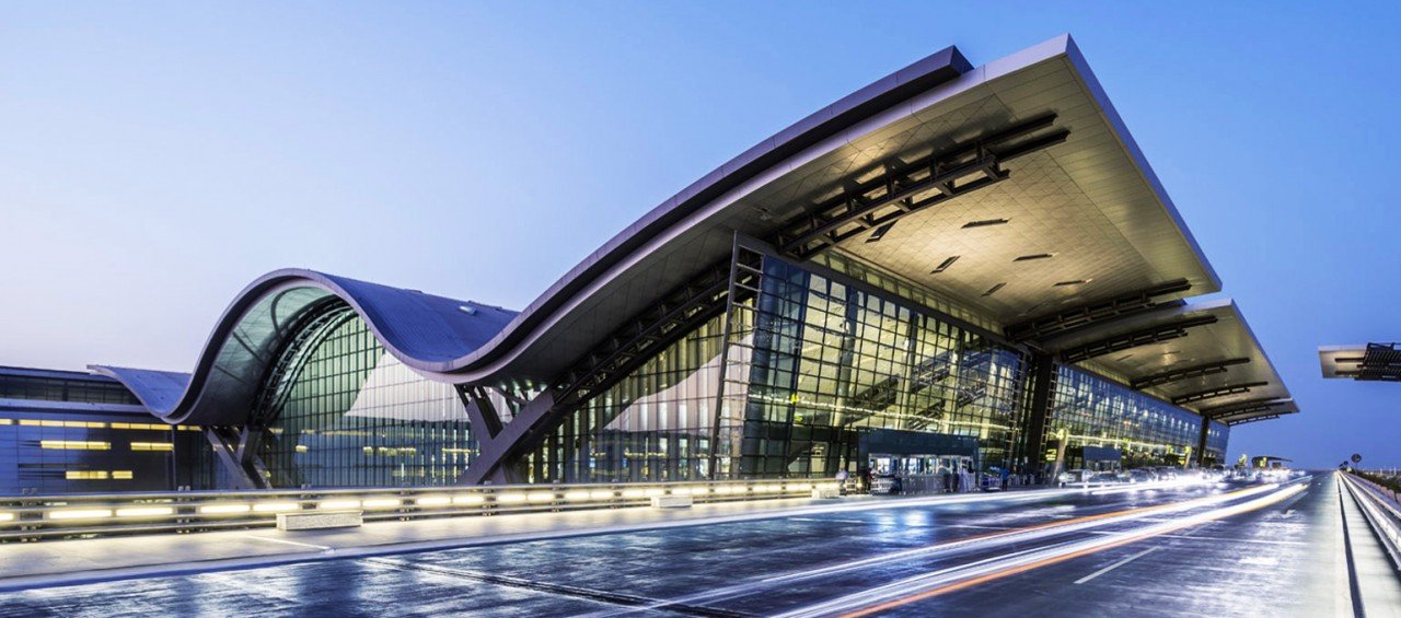 Qatar airport building