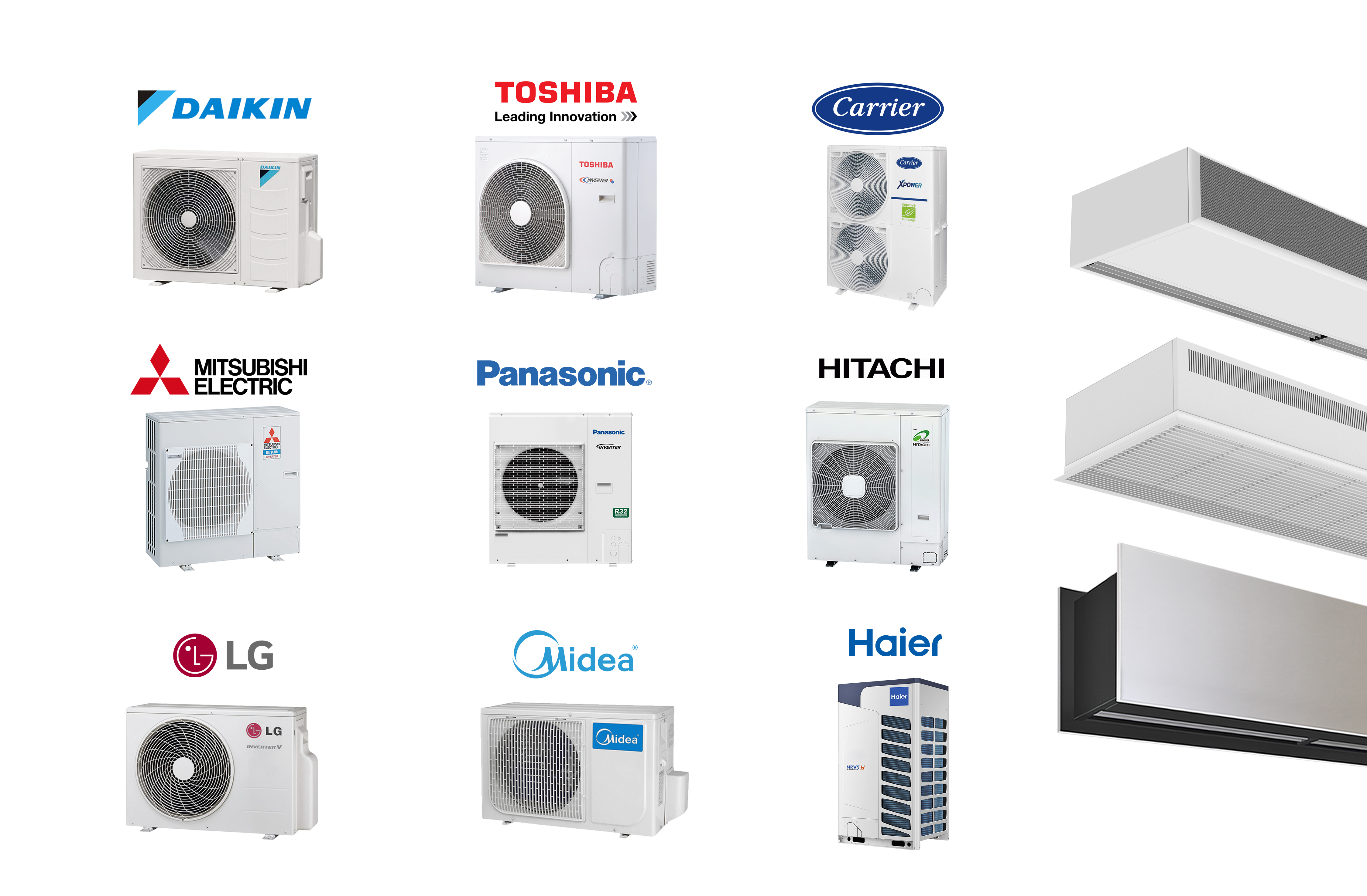 Compara el consumo de cortina de aire eléctrica y DX